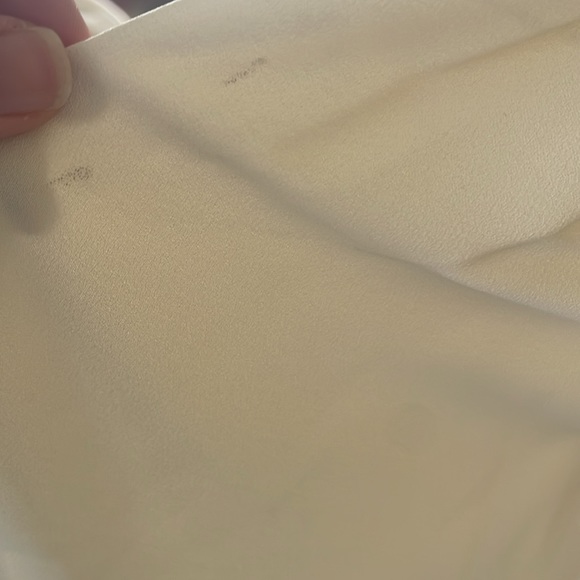 Loft, XS, Off the shoulders cream top - Picture 3 of 4